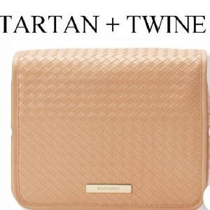 Tartan& Twine Apricot Wesve Hanging Travel Cosmetic Case
